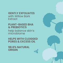 Burt's Bees bottle label detail highlighting clean-ingredient claim