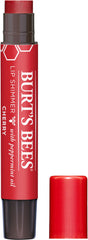 Burt's Bees front tube showing Cherry shade and portable design benefit