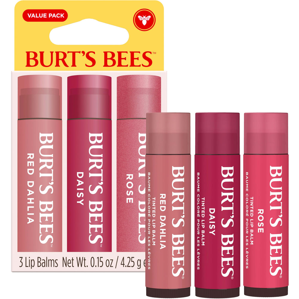 Burt's Bees close-up of balm texture highlighting glossy, moisturizing sheen