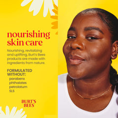 Burt's Bees coconut foot cream tube displayed for intensive moisture on dry heels