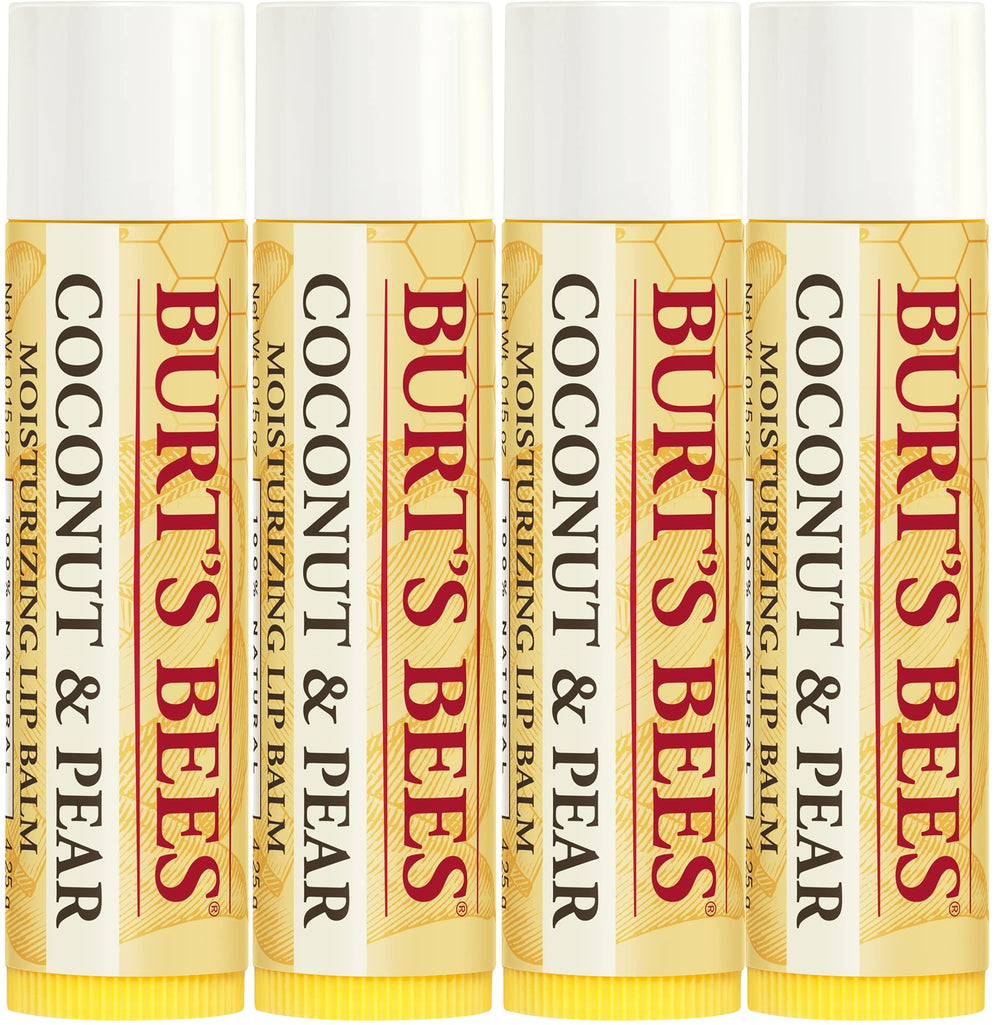 Burt's Bees tubes inside travel pouch illustrating convenience for travel benefit