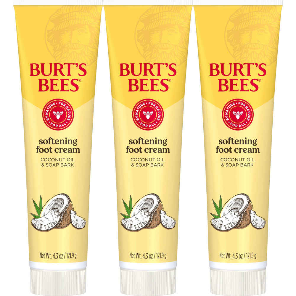 Burt's Bees front packaging showing tube and brand benefits
