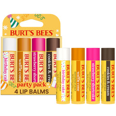 Burt's Bees front packaging party pack showing festive gift-ready design and appeal