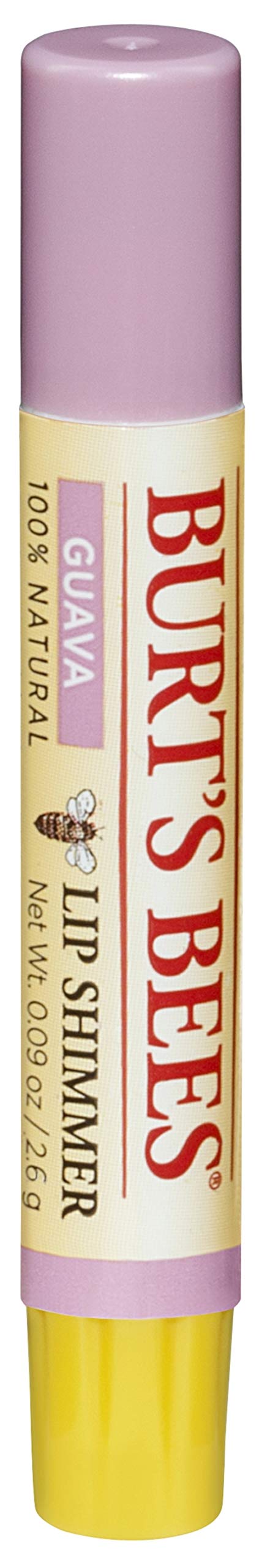 Burt's Bees open cap and applicator tip ready to glide on lips smoothly