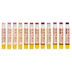 Burt's Bees guava open cap revealing applicator tip for precise, mess-free application