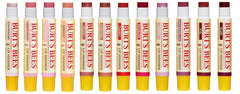 Burt's Bees guava next to other shades showing color options and versatility