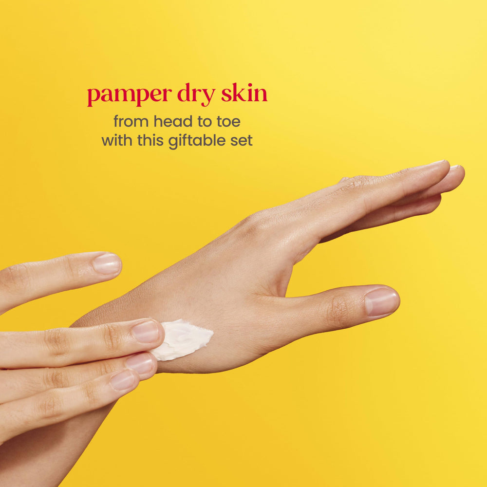 Burt's Bees hand salve tin top view conveying concentrated repair for hands