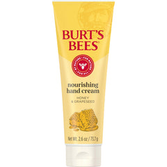 Burt's Bees front packaging showing 2.6 oz tube and branding benefit