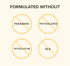 Burt's Bees ingredients label closeup showing natural components benefit