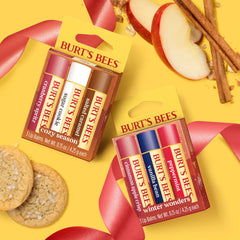 Burt's Bees label and ingredients shot showing natural-origin formulation benefits