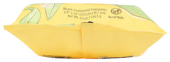 Burt's Bees towelettes in a travel bag for on-the-go refreshment