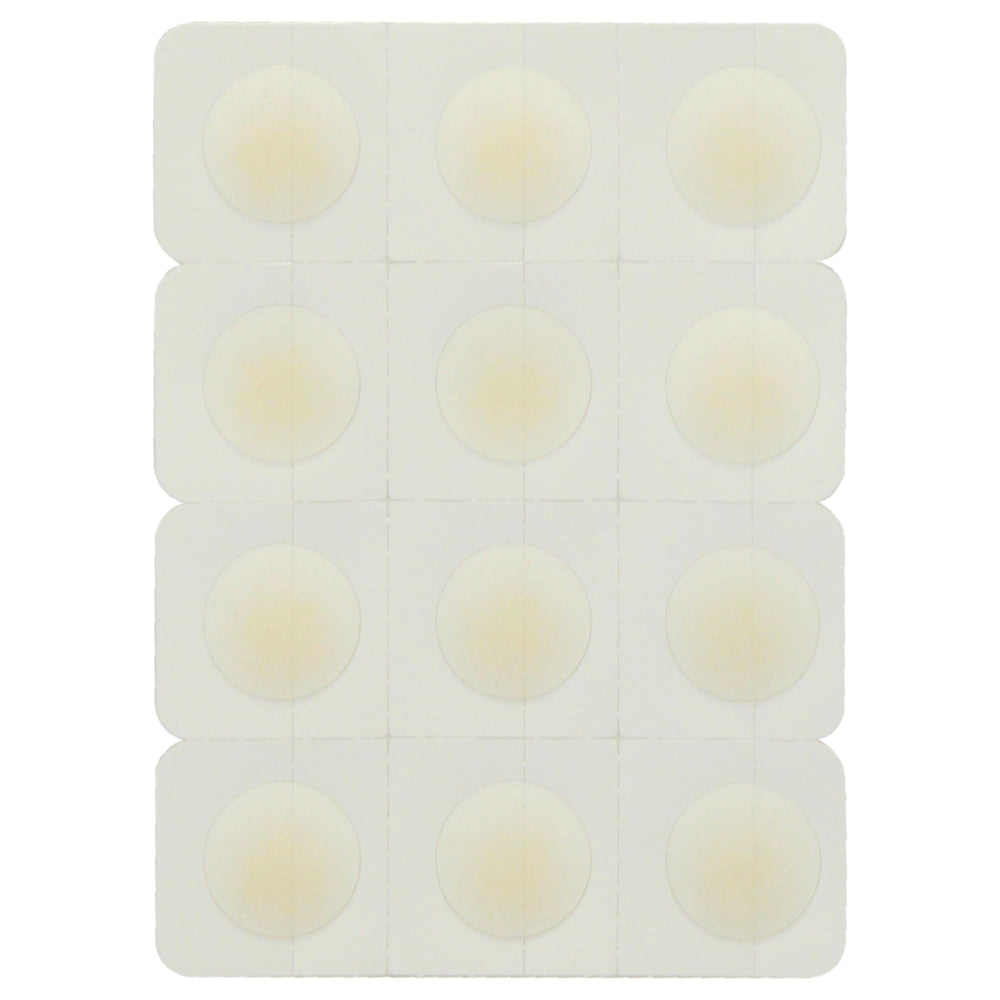 Burt's Bees open blister sheet with individual patches visible — easy single use