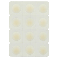 Burt's Bees open blister sheet with individual patches visible — easy single use