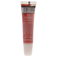 Burt's Bees Peachy gloss texture swatch highlighting smooth moisturizing finish