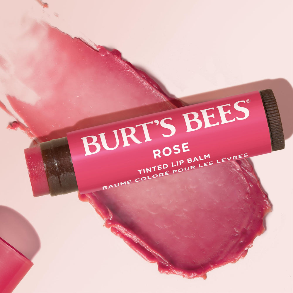 Burt's Bees shea butter ingredient visual emphasizing rich hydration benefit