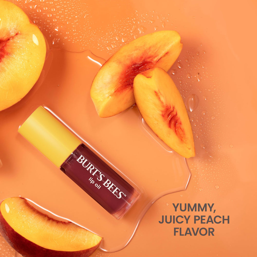 Burt's Bees product in hand for scale and easy travel convenience