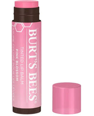 Burt's Bees swatch strip of three shades for easy color comparison