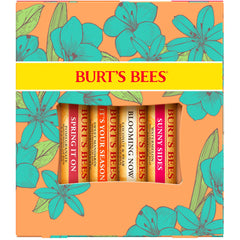 Burt's Bees tube in hand size comparison showing travel-ready portability benefit