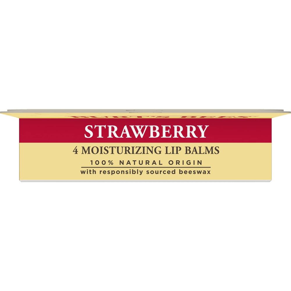 Burt's Bees tube in a pocket lifestyle shot showing everyday portability benefit