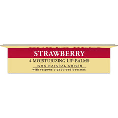Burt's Bees tube in a pocket lifestyle shot showing everyday portability benefit