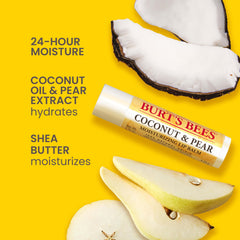 Burt's Bees tube close-up showing twist-up tip for smooth, mess-free application