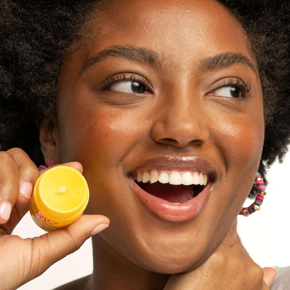 Burt's Bees vanilla honey visual evokes scent and comforting feel