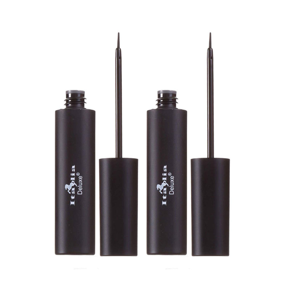 BUTO Italia-Deluxe fine-tip closeup demonstrating precise brush for controlled winged lines benefit