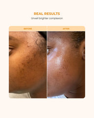 buttah. ingredient label highlighting ferulic acid and vitamin E benefits