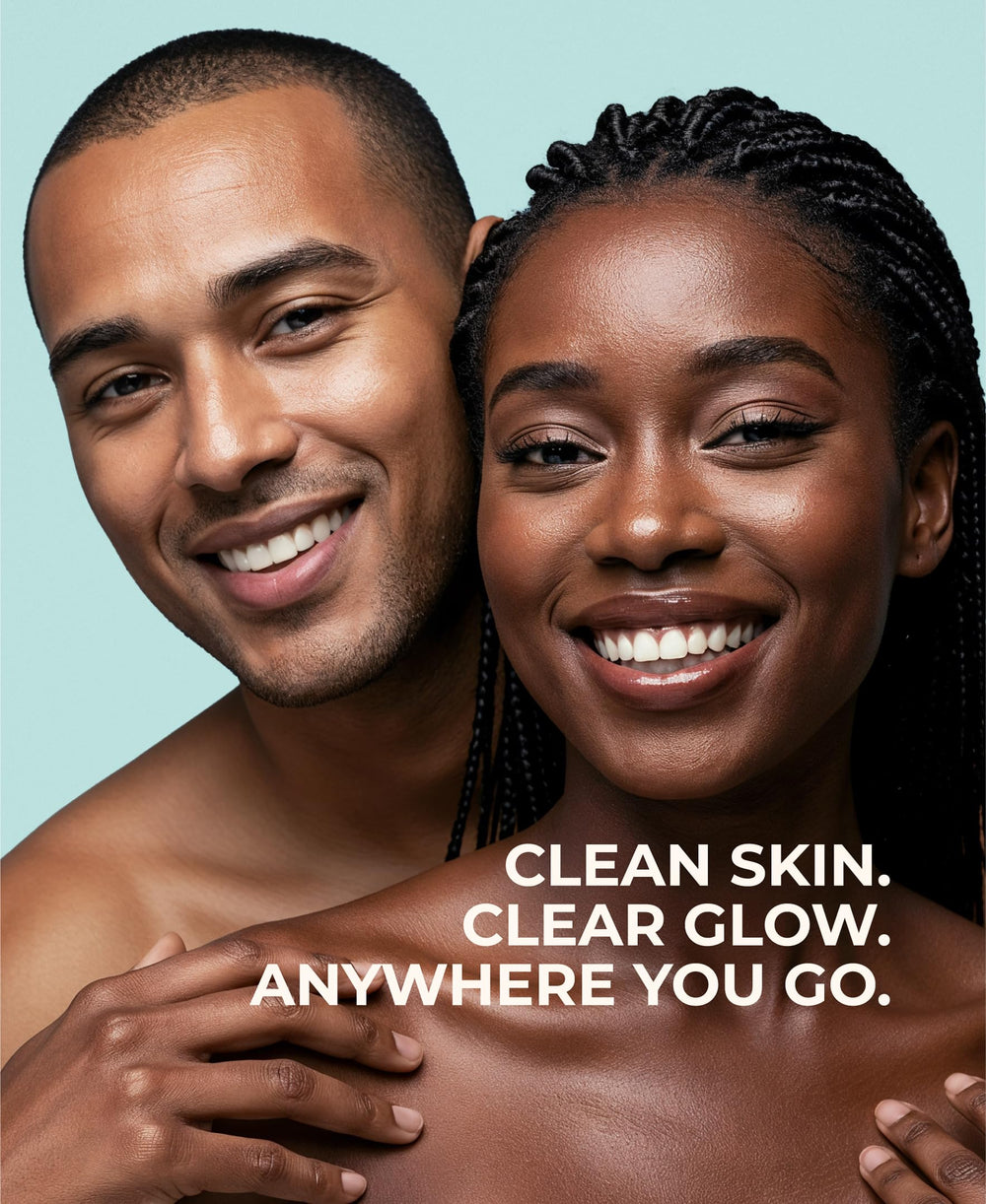 buttah. towel removing makeup from cheek demonstrating gentle effective cleansing