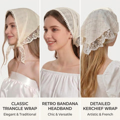 BuyaCraft bandana displayed on table evokes versatile everyday styling benefit