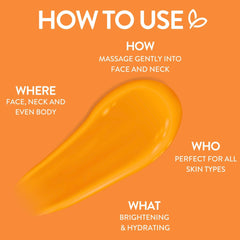 By Nature applied to neck demonstrating smooth, fast-absorbing finish