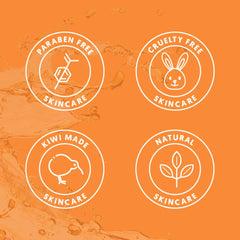 By Nature label close-up showing 10% Vitamin C and peptide details