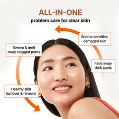 By Wishtrend applying toner to palm to show simple prep step benefit