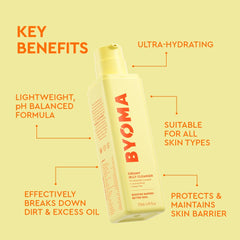 BYOMA creamy jelly texture close-up highlighting hydrating feel