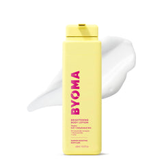 BYOMA front bottle shot showing label and packaging benefit of easy dispensing
