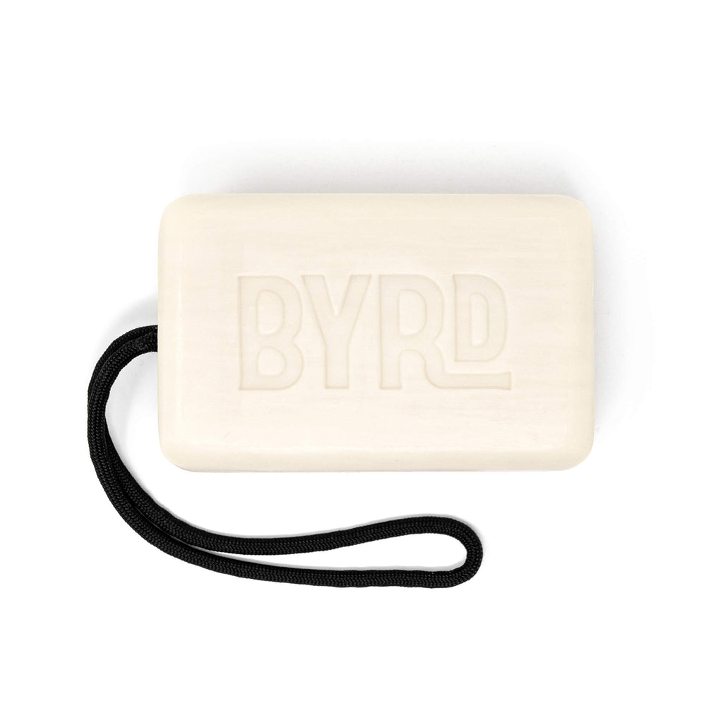 BYRD ingredients display of shea butter and aloe showing moisturizing benefit