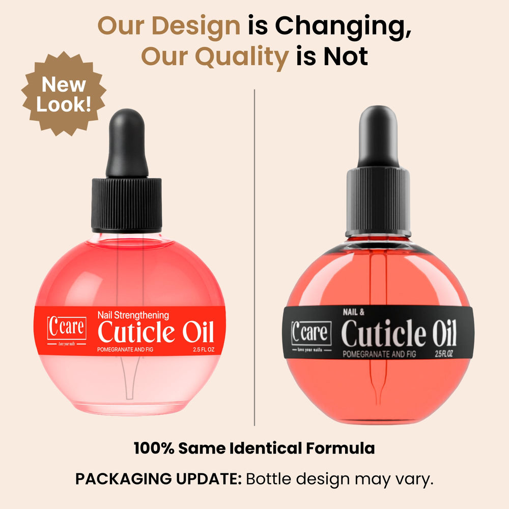 C CARE dropper dispensing oil highlighting precise application benefit