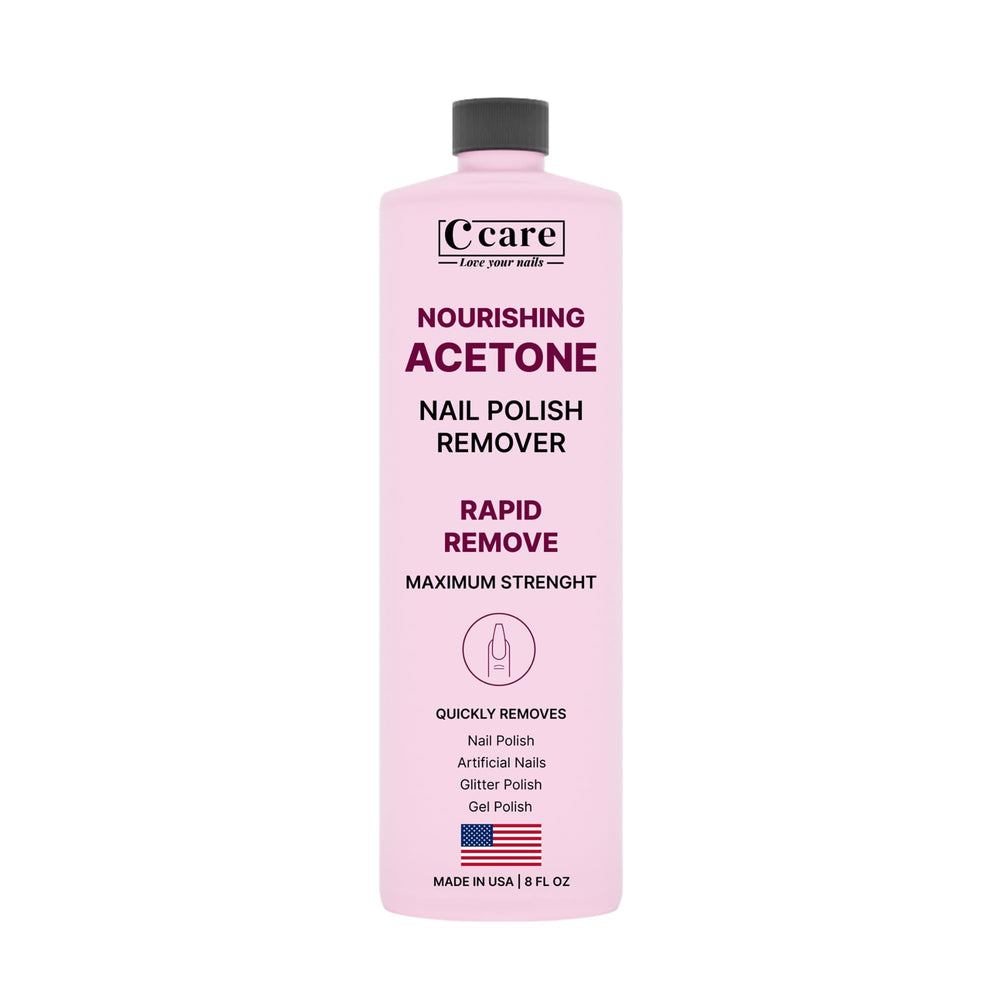 C CARE front bottle view showing label and 16 fl oz size, professional convenience