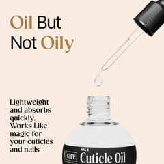C CARE label ingredients list focused on cold-pressed oils and paraben-free promise benefit
