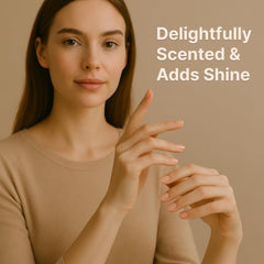 C CARE packaging label closeup highlighting natural ingredients and cruelty-free benefit