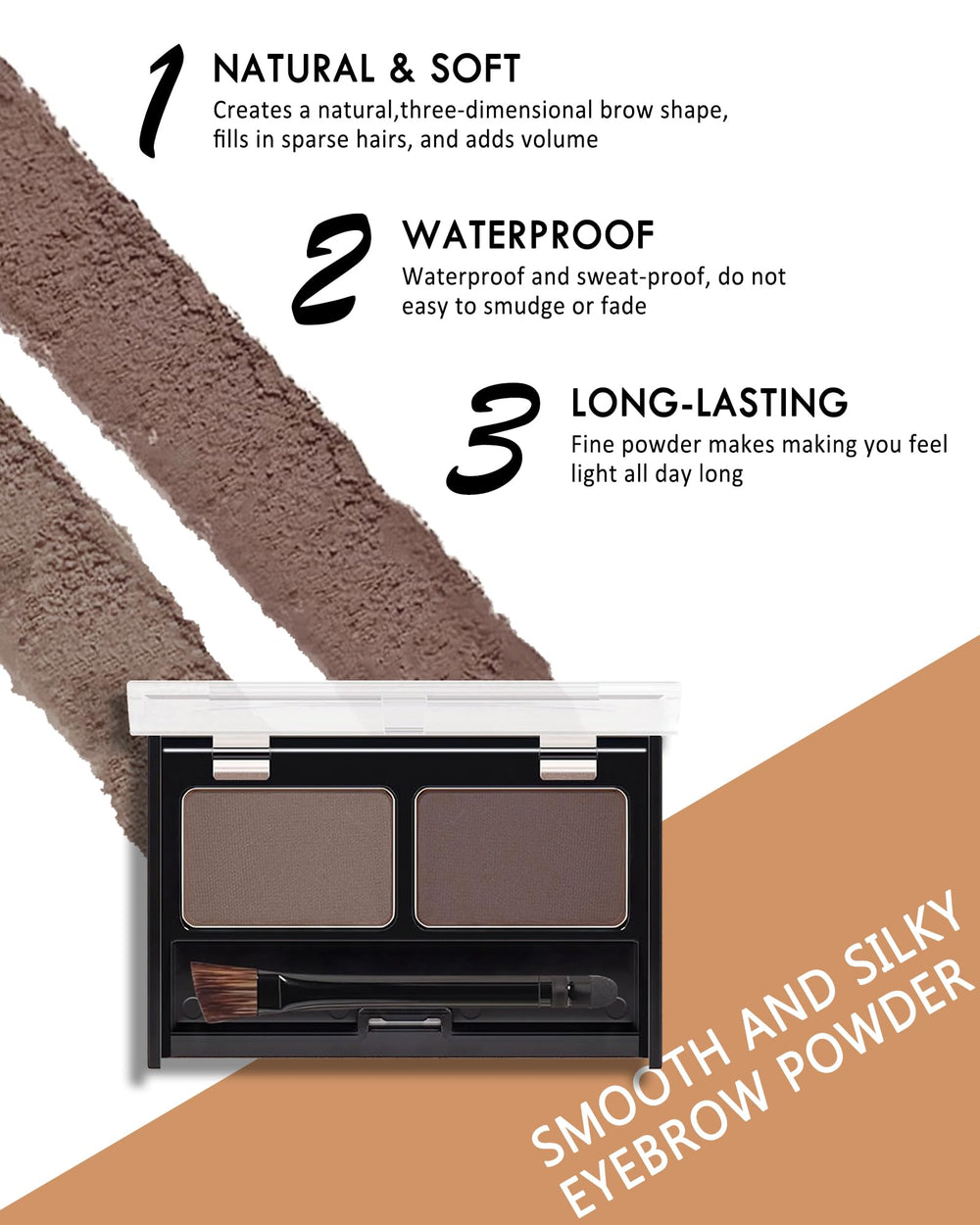 Caedelfly angled brush and double-head brush demonstrating precise application benefit