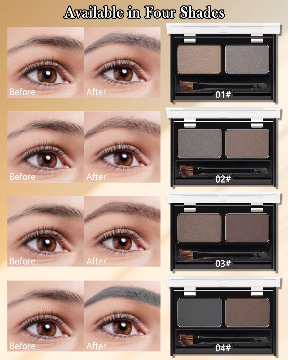 Caedelfly palette in hand showing compact travel size and on-the-go convenience