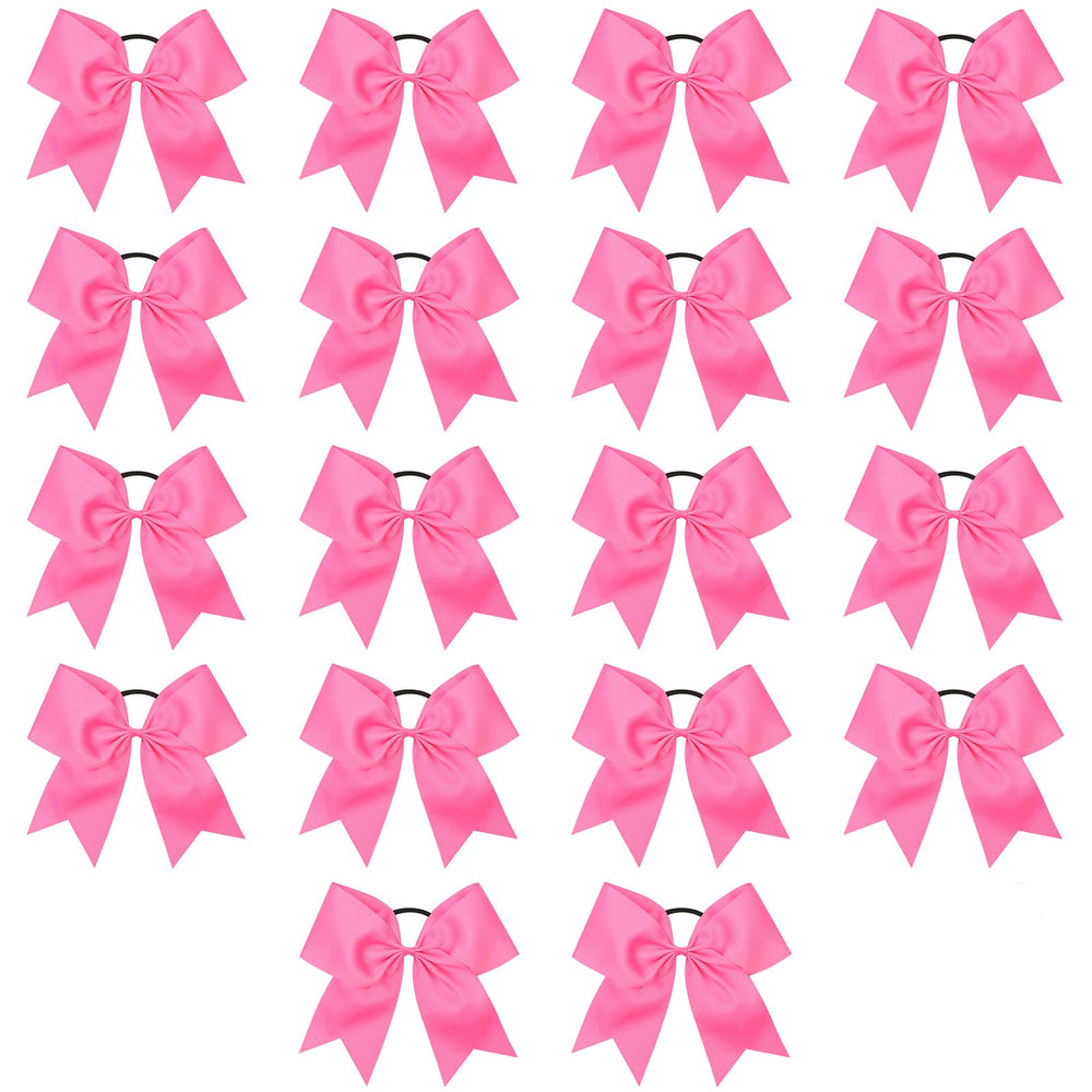 Caenagrion front packaging showing 18 pink cheer bows and convenient storage