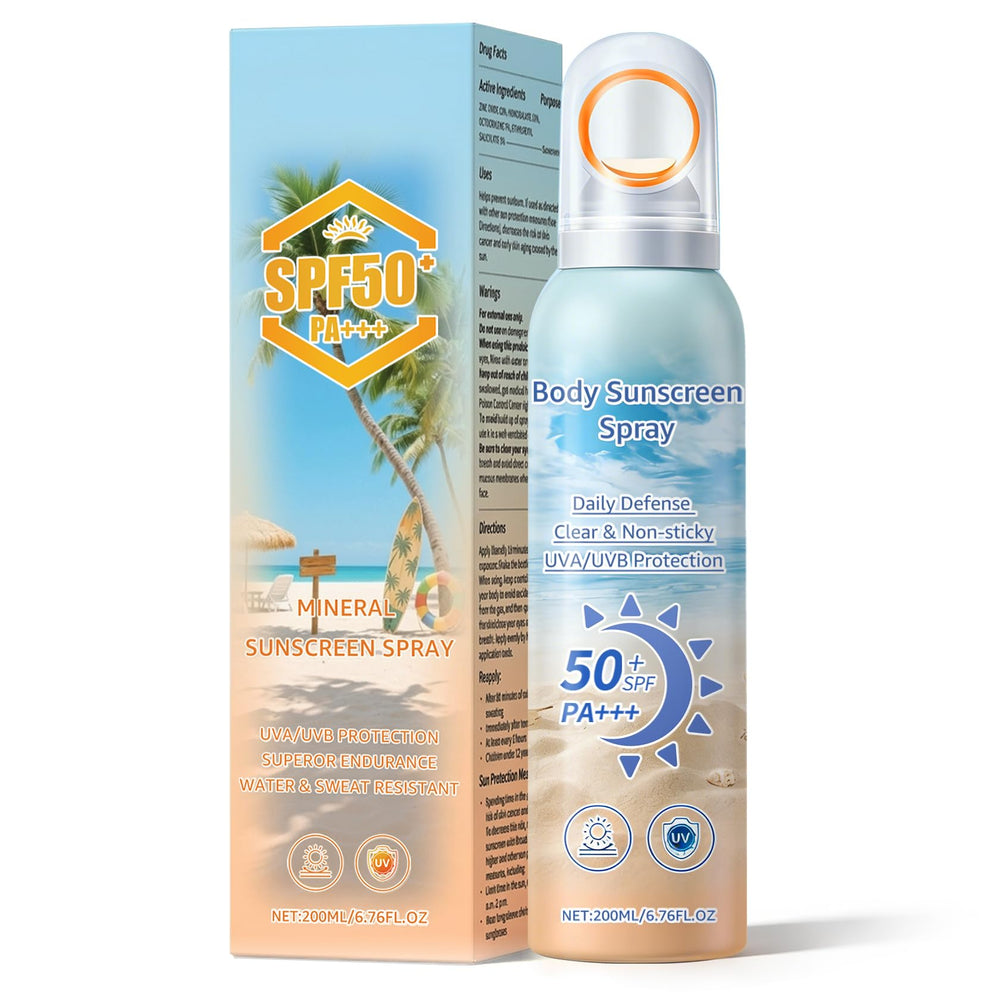 CAHIUYOA front packaging showing SPF 50 protection and compact can