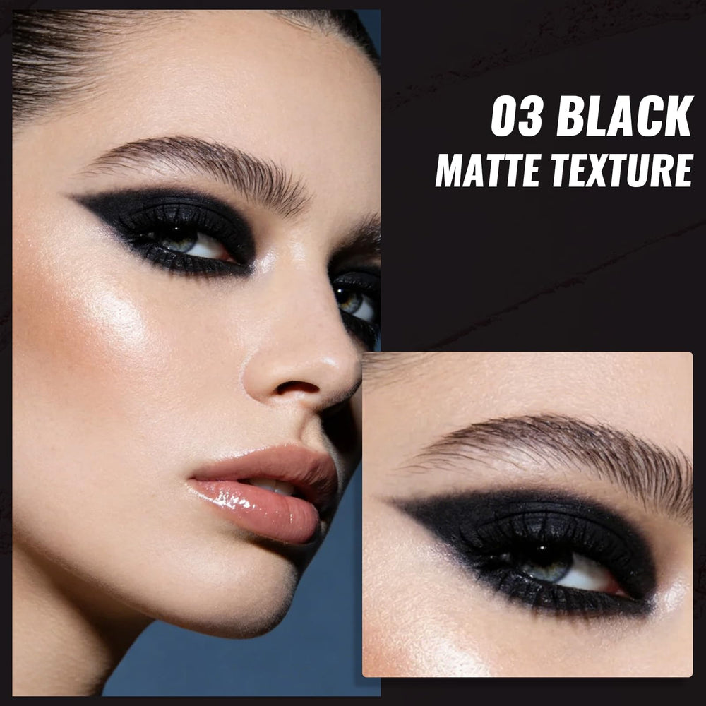 CAHOTO compact opened to reveal mirror and pan, convenient touch-ups