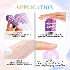 CAHOTO face application forehead highlight adding eye-catching shimmer