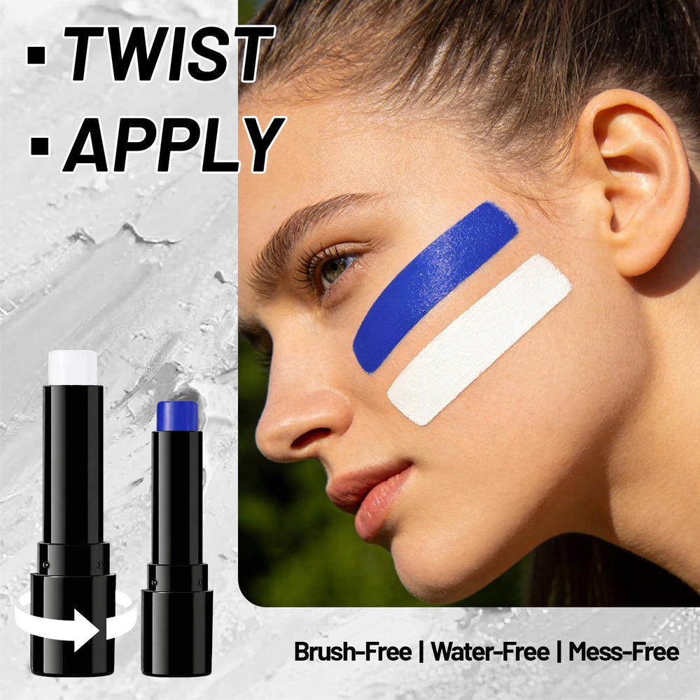CAHOTO twist-up stick being applied to skin, smooth direct application benefit