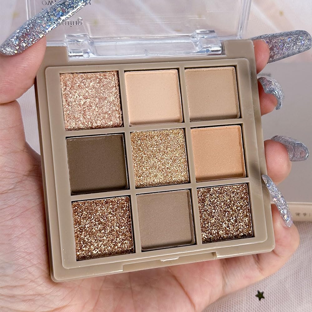 CAKAILA eyeshadow applied on model with brown eyes showing warm glow and depth