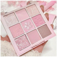 CAKAILA palette front view showing compact neutral pinks for portable everyday use