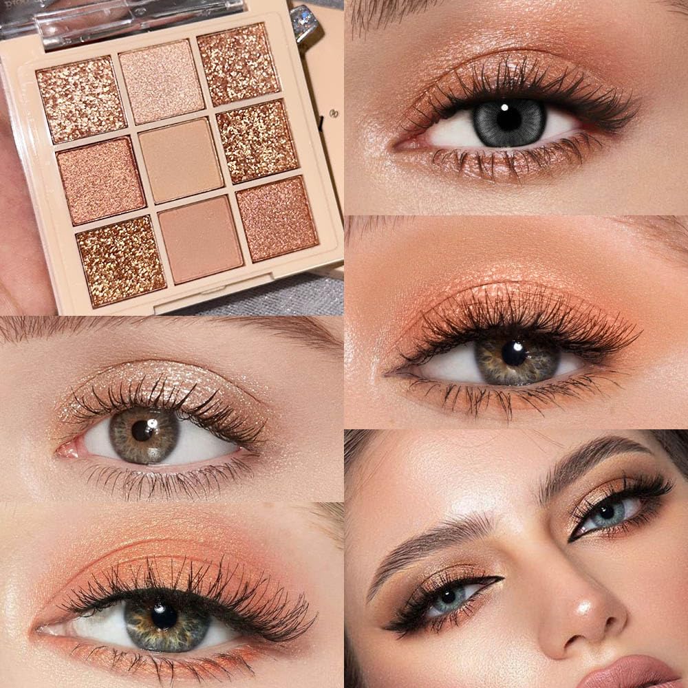 CAKAILA close-up of powder pans highlighting smooth texture and blendability